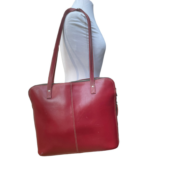 Wilsons Leather Bags Wilsons Leather Pelle Studio Red Leather